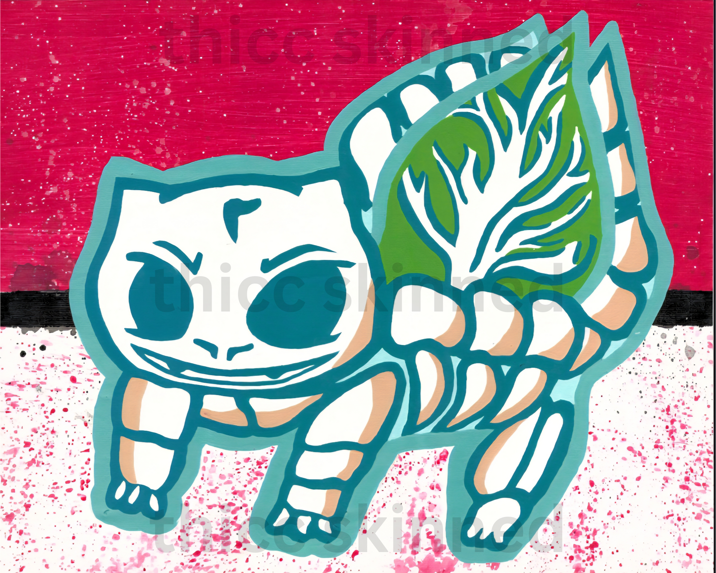 Bonebasaur - The Undead Starter -8 X 10