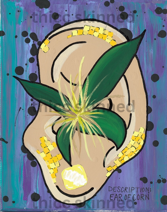 Ear of Corn -12 X 16