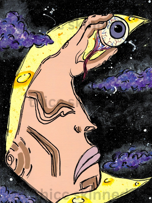 The Watcher in the Void - 12 X 16